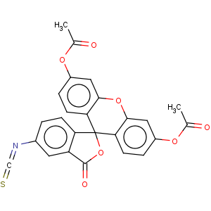 CAS No:118378-76-0 Spiro[isobenzofuran-1(3H),9'-[9H]xanthen]-3-one,3',6'-bis(acetyloxy)-5-isothiocyanato-