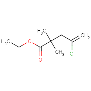 CAS No:118427-36-4 ethyl 4-chloro-2,2-dimethylpent-4-enoate