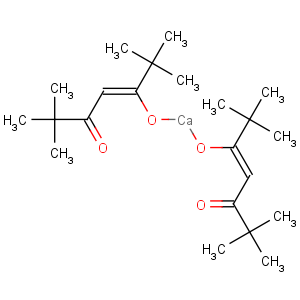 CAS No:118448-18-3 BIS(2,2,6,6-TETRAMETHYL-3,5-HEPTANEDIONATO)CALCIUM(II)