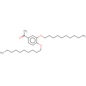 CAS No:118468-33-0 Ethanone,1-[3,4-bis(decyloxy)phenyl]-