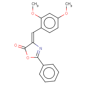 CAS No:118555-99-0 5(4H)-Oxazolone,4-[(2,4-dimethoxyphenyl)methylene]-2-phenyl-