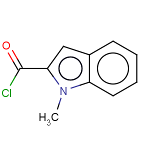 CAS No:118618-61-4 1H-Indole-2-carbonylchloride, 1-methyl-