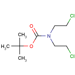 CAS No:118753-70-1 tert-butyl N,N-bis(2-chloroethyl)carbamate