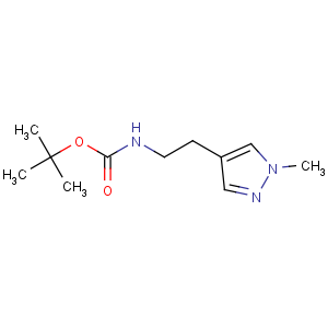 CAS No:1188264-99-4 tert-butyl N-[2-(1-methylpyrazol-4-yl)ethyl]carbamate