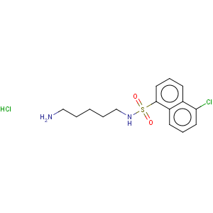 CAS No:118896-95-0 2-Naphthalenesulfonamide,N-(5-aminopentyl)-5-chloro-, hydrochloride (1:1)