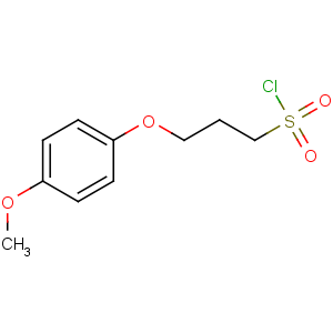 CAS No:118943-25-2 3-(4-methoxyphenoxy)propane-1-sulfonyl chloride