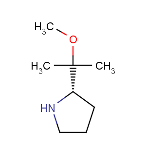 CAS No:118971-00-9 Pyrrolidine, 2-(1-methoxy-1-methylethyl)-, (2S)-