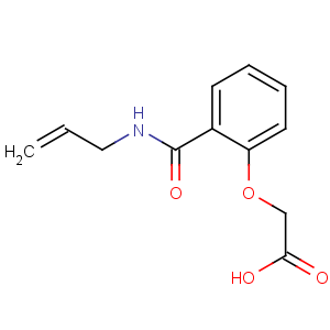 CAS No:119-45-9 2-[2-(prop-2-enylcarbamoyl)phenoxy]acetic acid