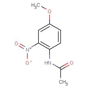 CAS No:119-81-3 N-(4-methoxy-2-nitrophenyl)acetamide