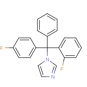 CAS No:119006-77-8 1-[(2-fluorophenyl)-(4-fluorophenyl)-phenylmethyl]imidazole