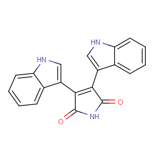 CAS No:119139-23-0 3,4-bis(1H-indol-3-yl)pyrrole-2,5-dione