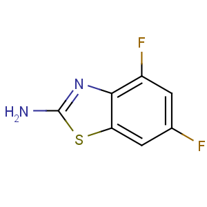 CAS No:119256-40-5 4,6-difluoro-1,3-benzothiazol-2-amine