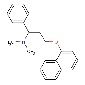 CAS No:119356-77-3 (1S)-N,N-dimethyl-3-naphthalen-1-yloxy-1-phenylpropan-1-amine