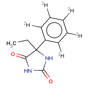 CAS No:119458-27-4 2,4-Imidazolidinedione,5-ethyl-5-(phenyl-d5)- (9CI)