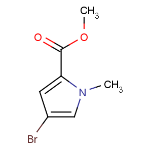 CAS No:1196-90-3 methyl 4-bromo-1-methylpyrrole-2-carboxylate