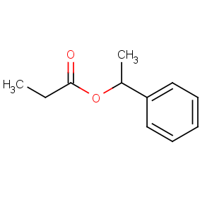 CAS No:120-45-6 1-phenylethyl propanoate
