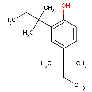 CAS No:120-95-6 2,4-bis(2-methylbutan-2-yl)phenol