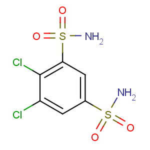 CAS No:120-97-8 4,5-dichlorobenzene-1,3-disulfonamide