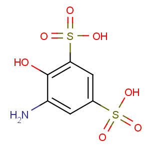 CAS No:120-98-9 5-amino-4-hydroxybenzene-1,3-disulfonic acid