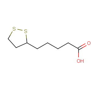 CAS No:1200-22-2 5-[(3R)-dithiolan-3-yl]pentanoic acid