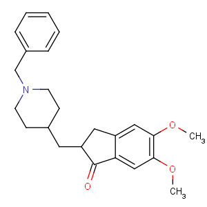 CAS No:120014-06-4 2-[(1-benzylpiperidin-4-yl)methyl]-5,6-dimethoxy-2,3-dihydroinden-1-one