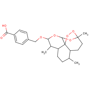 CAS No:120020-26-0 Benzoic acid,4-[[[(3R,5aS,6R,8aS,9R,10S,12R,12aR)-decahydro-3,6,9-trimethyl-3,12-epoxy-12H-pyrano[4,3-j]-1,2-benzodioxepin-10-yl]oxy]methyl]-