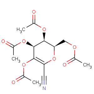 CAS No:120085-67-8 D-lyxo-Hept-2-enononitrile,2,6-anhydro-, 3,4,5,7-tetraacetate (9CI)