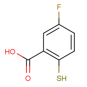 CAS No:120121-07-5 5-fluoro-2-sulfanylbenzoic acid