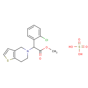 CAS No:120202-66-6 methyl<br />(2S)-2-(2-chlorophenyl)-2-(6,7-dihydro-4H-thieno[3,<br />2-c]pyridin-5-yl)acetate