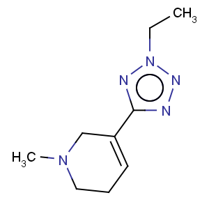CAS No:120241-31-8 Pyridine,3-(2-ethyl-2H-tetrazol-5-yl)-1,2,5,6-tetrahydro-1-methyl-