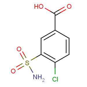 CAS No:1205-30-7 4-chloro-3-sulfamoylbenzoic acid
