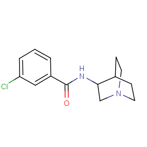 CAS No:120570-07-2 N-(1-azabicyclo[2.2.2]octan-3-yl)-3-chlorobenzamide