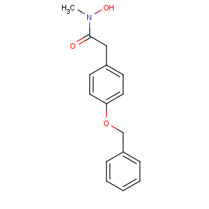 CAS No:120602-97-3 N-hydroxy-N-methyl-2-(4-phenylmethoxyphenyl)acetamide