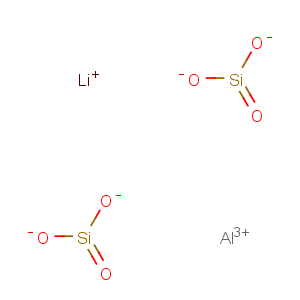 CAS No:12068-40-5 Silicic acid (H2SiO3),aluminum lithium salt (2:1:1)
