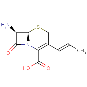 CAS No:120709-09-3 (6R,7R)-7-Amino-8-oxo-3-(1-propenyl)-5-thia-1-azabicyclo[4.2.0]oct-2-ene-2-carboxylic acid