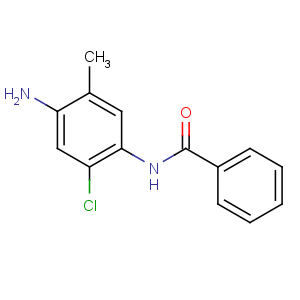 CAS No:121-22-2 N-(4-amino-2-chloro-5-methylphenyl)benzamide