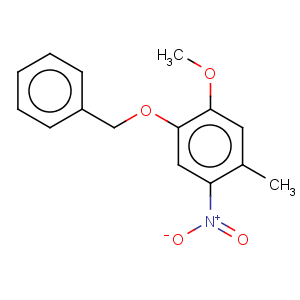 CAS No:121086-26-8 Benzene,1-methoxy-5-methyl-4-nitro-2-(phenylmethoxy)-