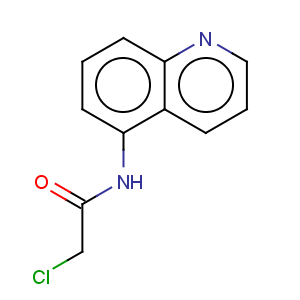 CAS No:121221-08-7 Acetamide,2-chloro-N-5-quinolinyl-