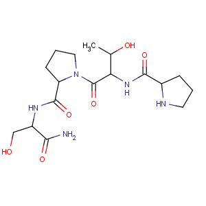 CAS No:121269-85-0 N-(1-amino-3-hydroxy-1-oxopropan-2-yl)-1-[3-hydroxy-2-(pyrrolidine-2-<br />carbonylamino)butanoyl]pyrrolidine-2-carboxamide