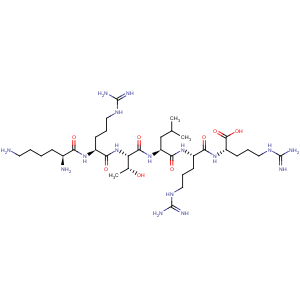 CAS No:121284-21-7 L-Arginine,L-lysyl-L-arginyl-L-threonyl-L-leucyl-L-arginyl-