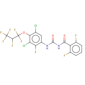 CAS No:121451-02-3 Benzamide,N-[[[3,5-dichloro-2-fluoro-4-(1,1,2,3,3,3-hexafluoropropoxy)phenyl]amino]carbonyl]-2,6-difluoro-