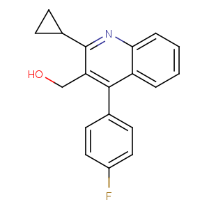 CAS No:121660-11-5 [2-cyclopropyl-4-(4-fluorophenyl)quinolin-3-yl]methanol