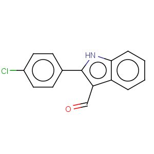 CAS No:1217-83-0 1H-Indole-3-carboxaldehyde,2-(4-chlorophenyl)-