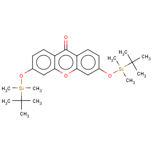 CAS No:121714-18-9 9H-Xanthen-9-one,3,6-bis[[(1,1-dimethylethyl)dimethylsilyl]oxy]-