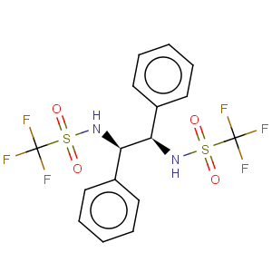 CAS No:121788-73-6 (R,R)-N,N'-Bis(trifluoromethanesulfonyl)-1,2-diphenylethylenediamine