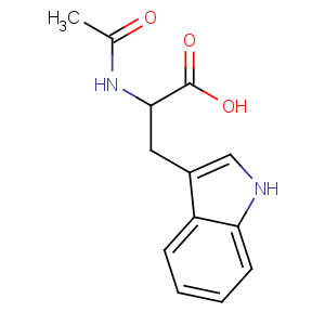 CAS No:1218-34-4 (2S)-2-acetamido-3-(1H-indol-3-yl)propanoic acid