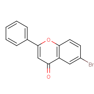 CAS No:1218-80-0 6-bromo-2-phenylchromen-4-one