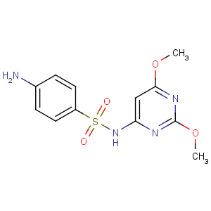 CAS No:122-11-2 4-amino-N-(2,6-dimethoxypyrimidin-4-yl)benzenesulfonamide