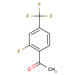 CAS No:122023-29-4 1-[2-fluoro-4-(trifluoromethyl)phenyl]ethanone