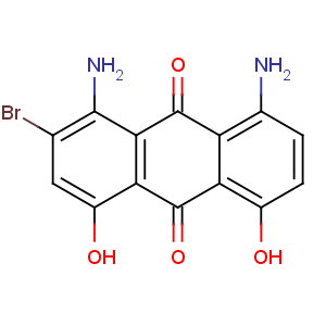 CAS No:12222-79-6 1,8-diamino-2-bromo-4,5-dihydroxyanthracene-9,10-dione